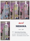 Medona 2608 By Bipson Pure Satin Digital Printed Dress Material Wholesale Suppliers In Mumbai